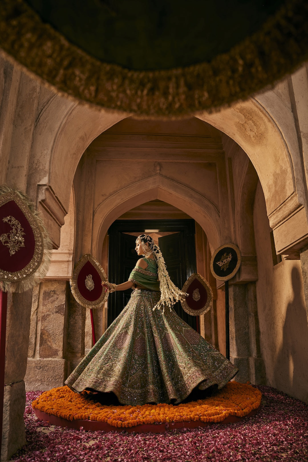 Avaiah Silk Lehenga - AMRINSAHI