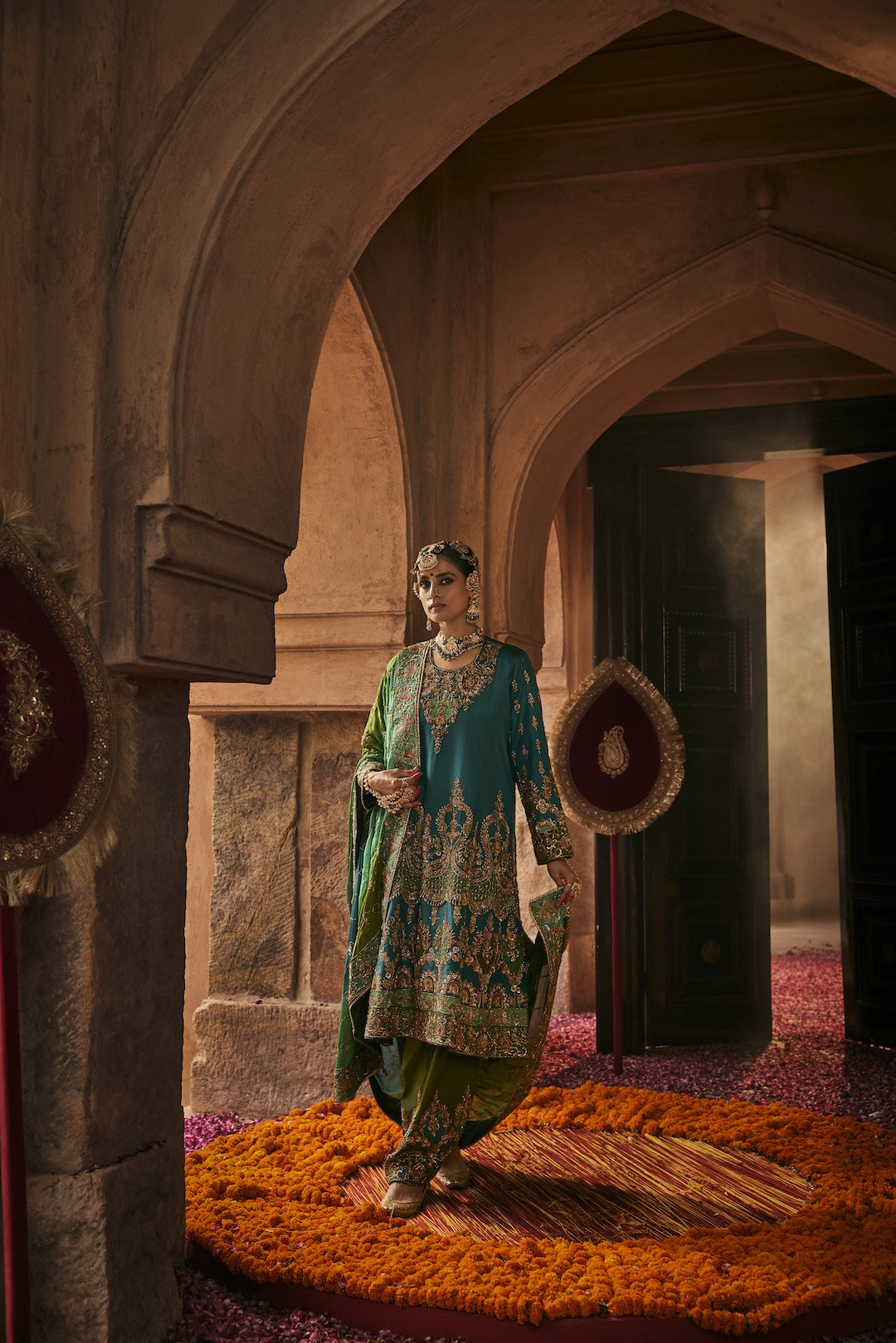 Anoor Kalidar Salwar - AMRINSAHI