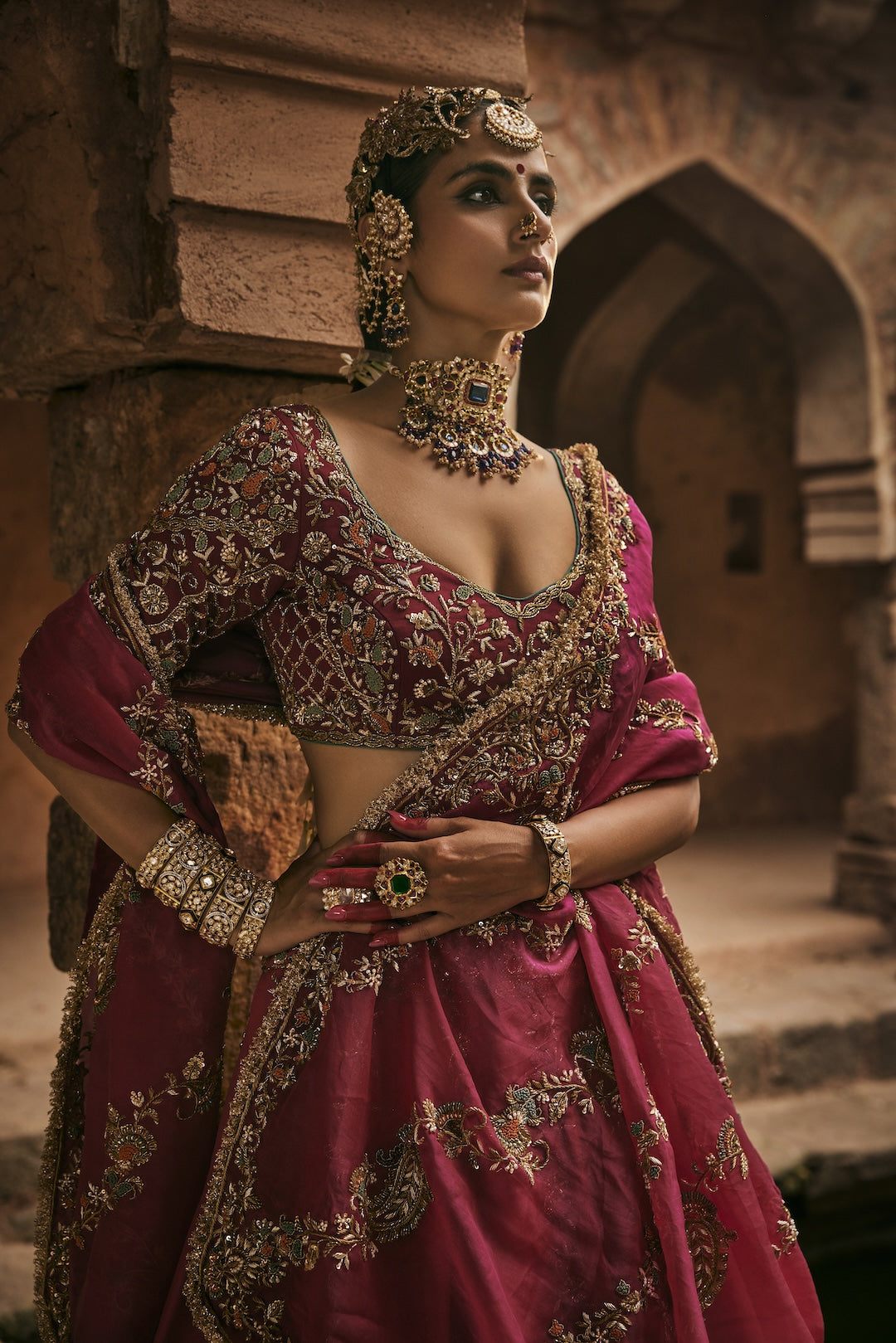 Ruah Silk Lehenga - AMRINSAHI