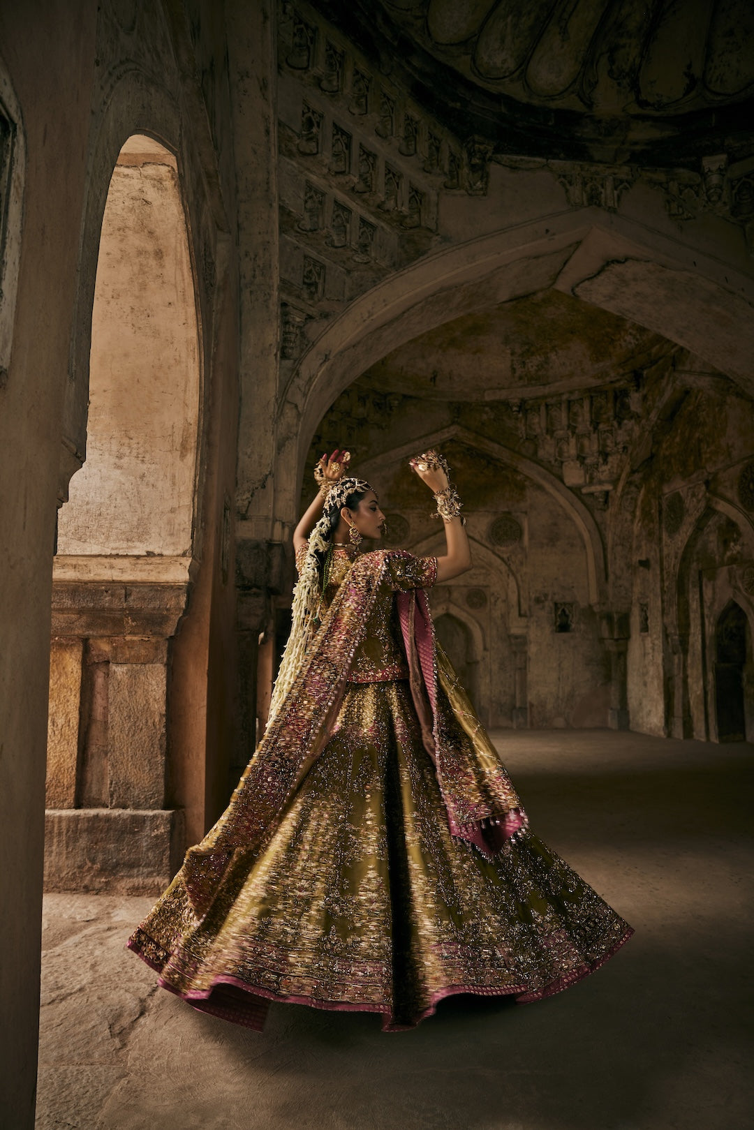 Deedar Silk Lehenga - AMRINSAHI