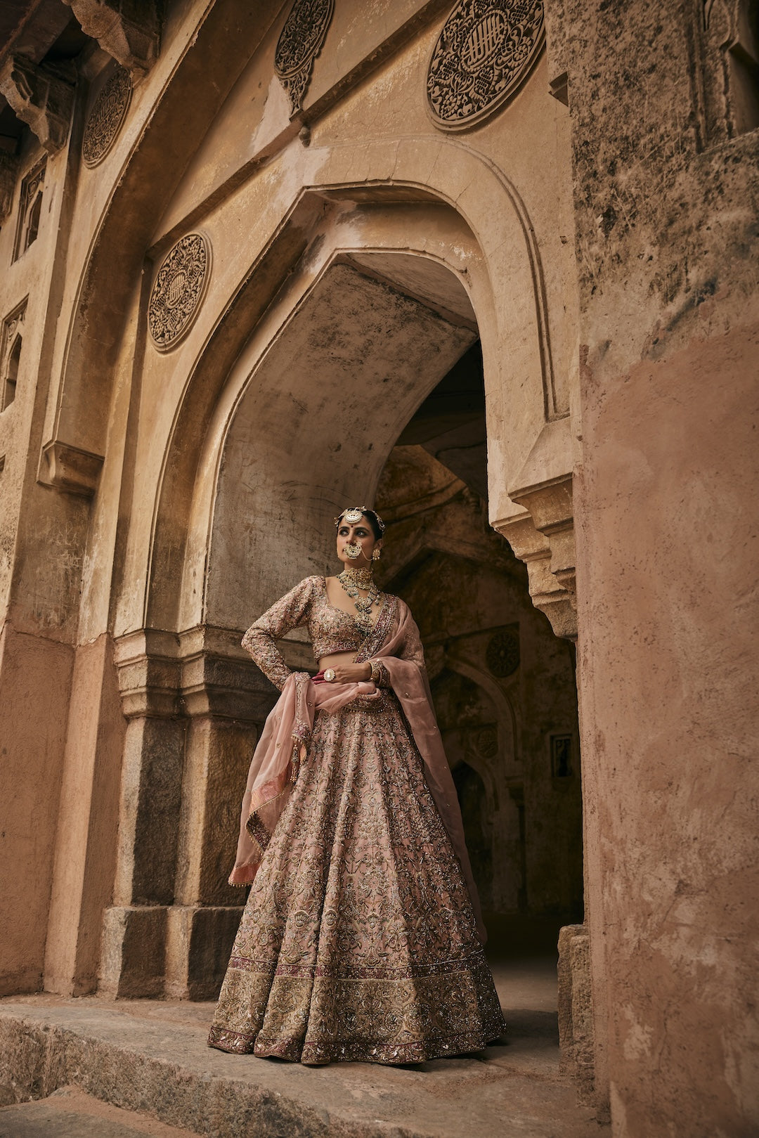 Anoor Silk Lehenga - AMRINSAHI