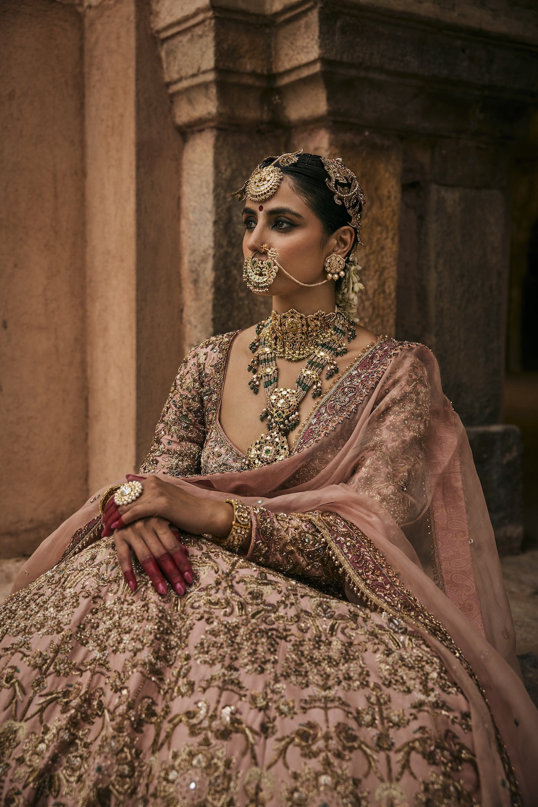 Anoor Silk Lehenga - AMRINSAHI