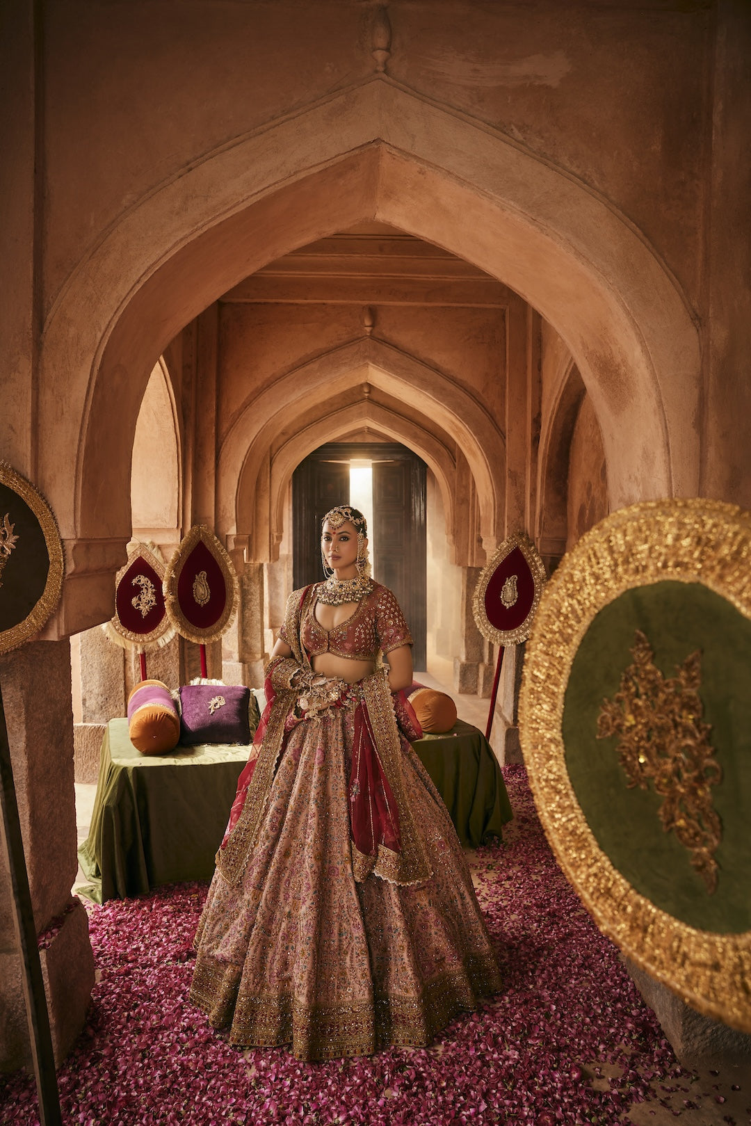 Armin Silk Lehenga - AMRINSAHI