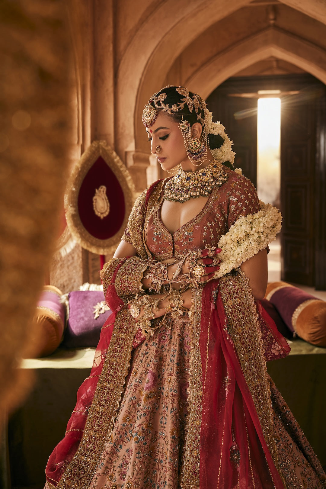 Armin Silk Lehenga - AMRINSAHI