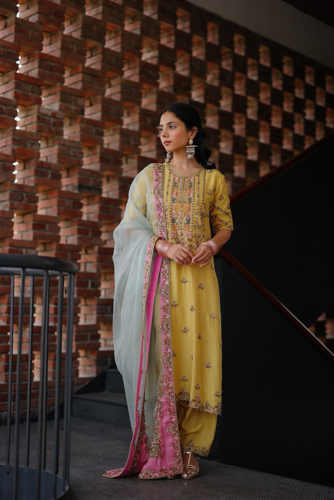 Inaya Straight Shirt & Salwar -AMRINSAHI