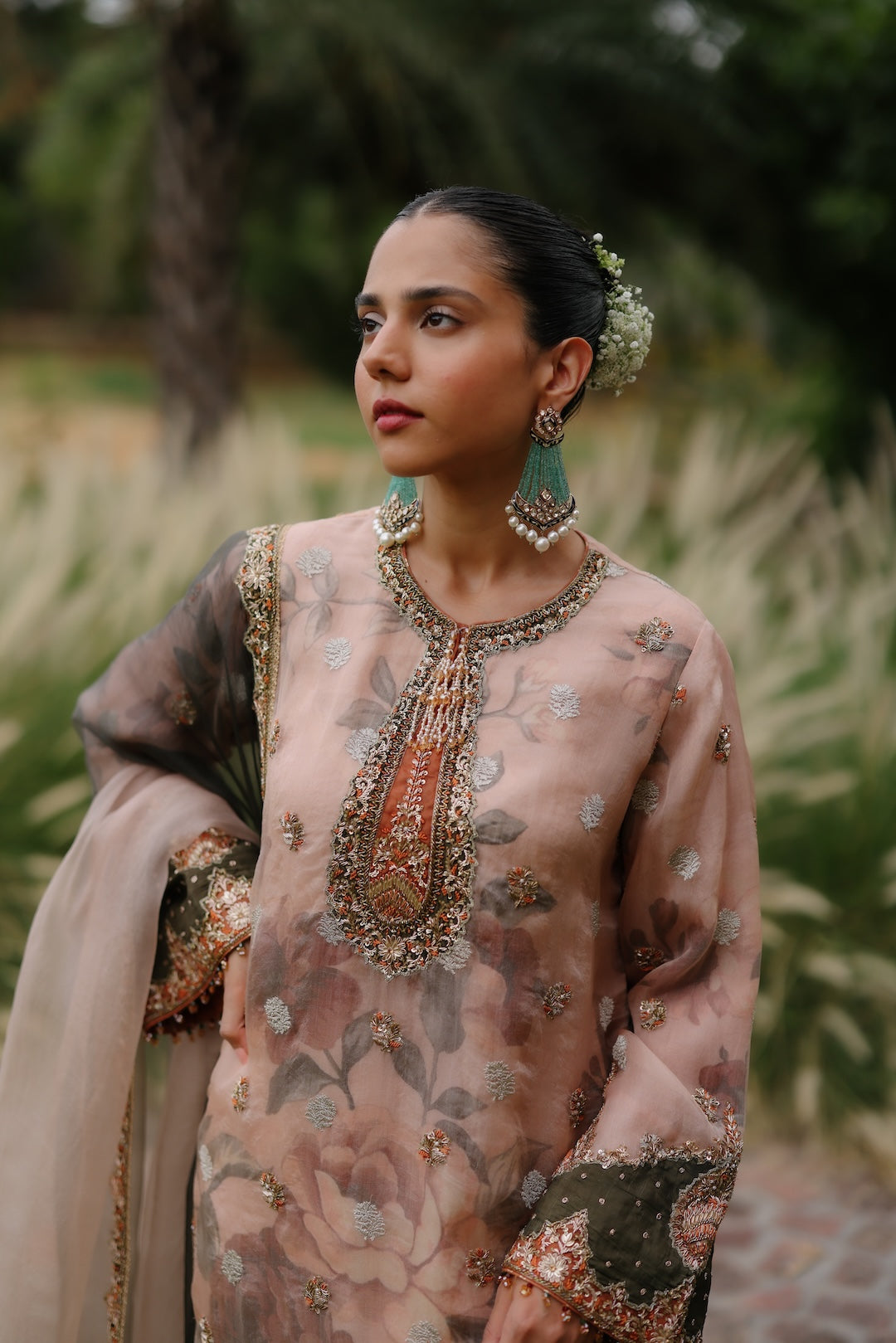 Yasmin Straight Shirt & Salwar - AMRINSAHI