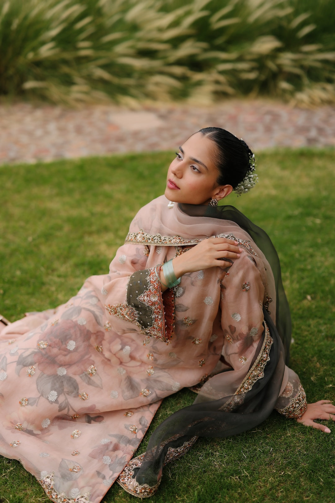 Yasmin Straight Shirt & Salwar - AMRINSAHI