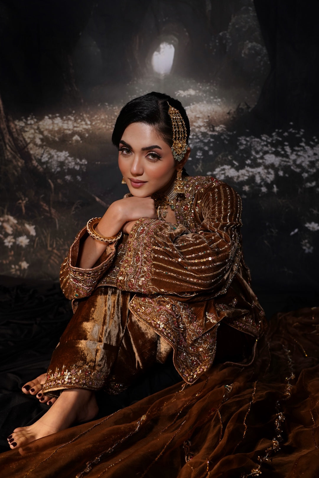 Gul Shaneel Salwar Kameez - AMRINSAHI