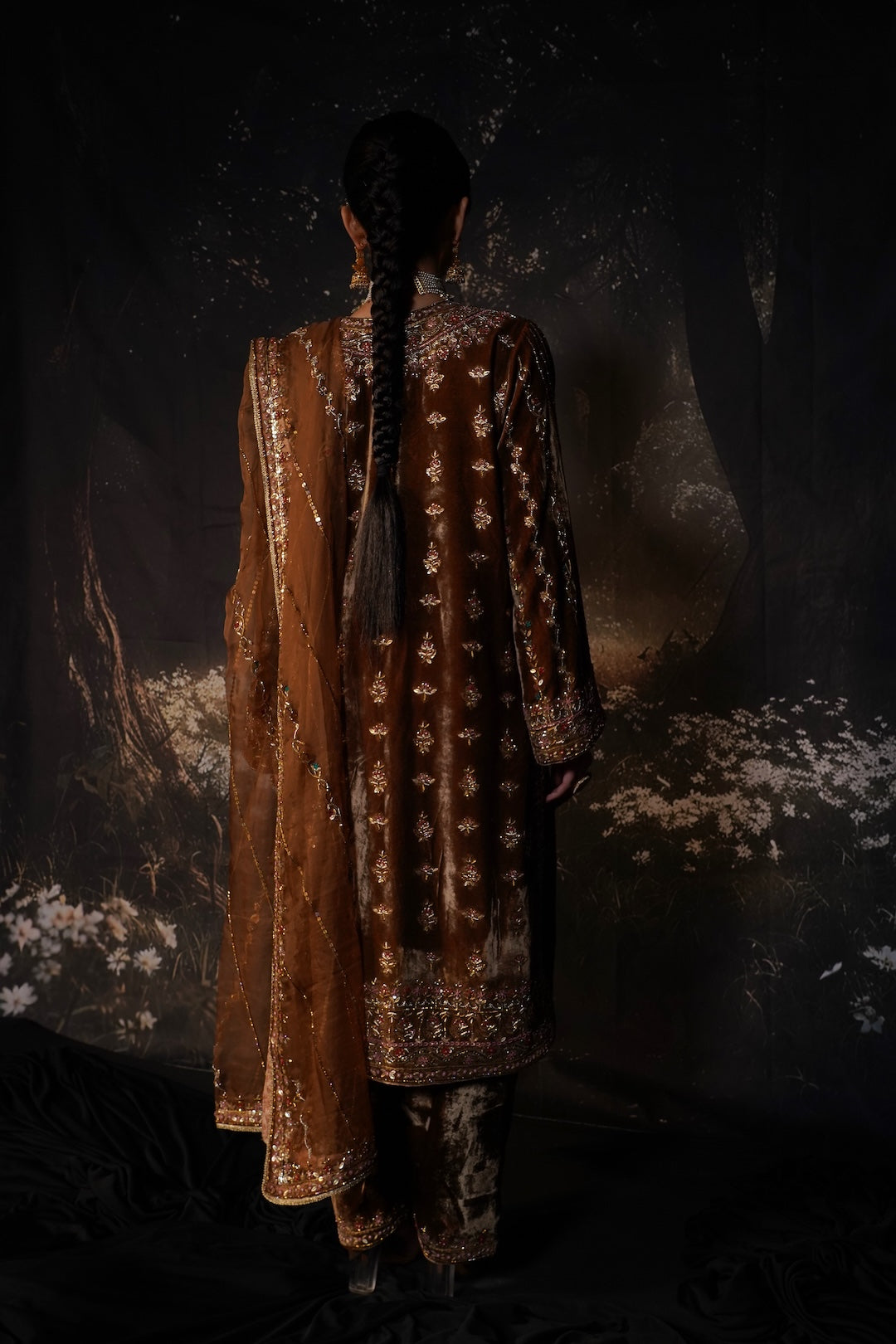 Gul Shaneel Salwar Kameez - AMRINSAHI