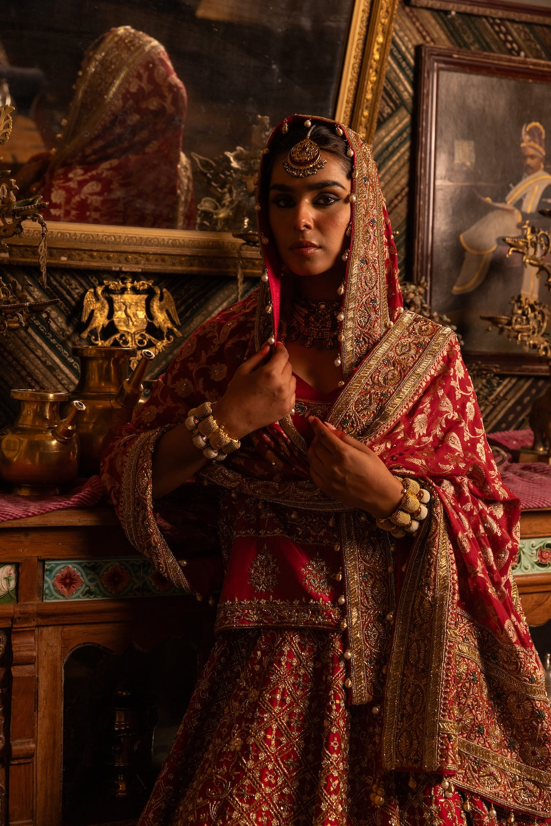 Ayat Bridal Lehenga - Amrin Sahi