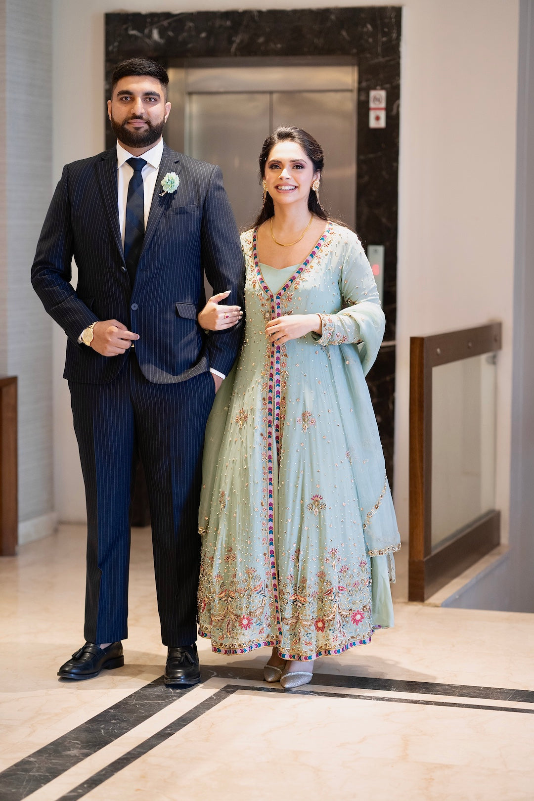 Esmé Anarkali set - Nameh by Amreen