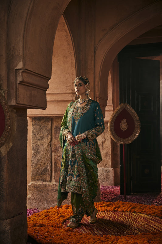 Anoor Kalidar Salwar - AMRINSAHI