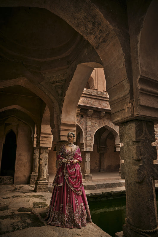 Ruah Silk Lehenga - AMRINSAHI