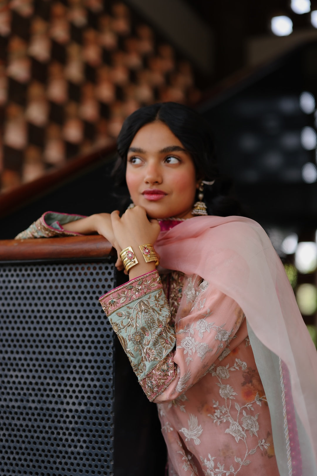 Jasmine Straight Shirt With Salwar  - AMRINSAHI
