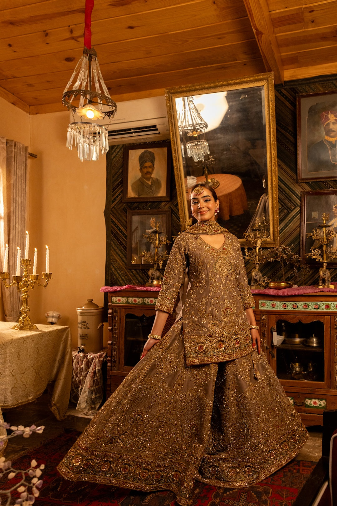 Asmika Bridal Sharara - Amrin Sahi