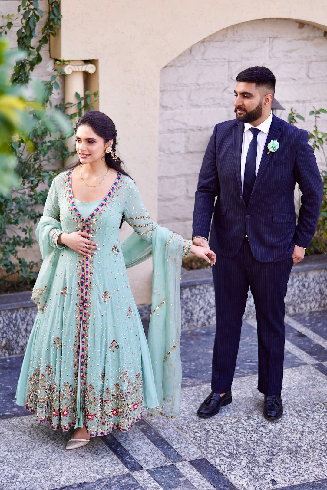 Esmé Anarkali set - Nameh by Amreen