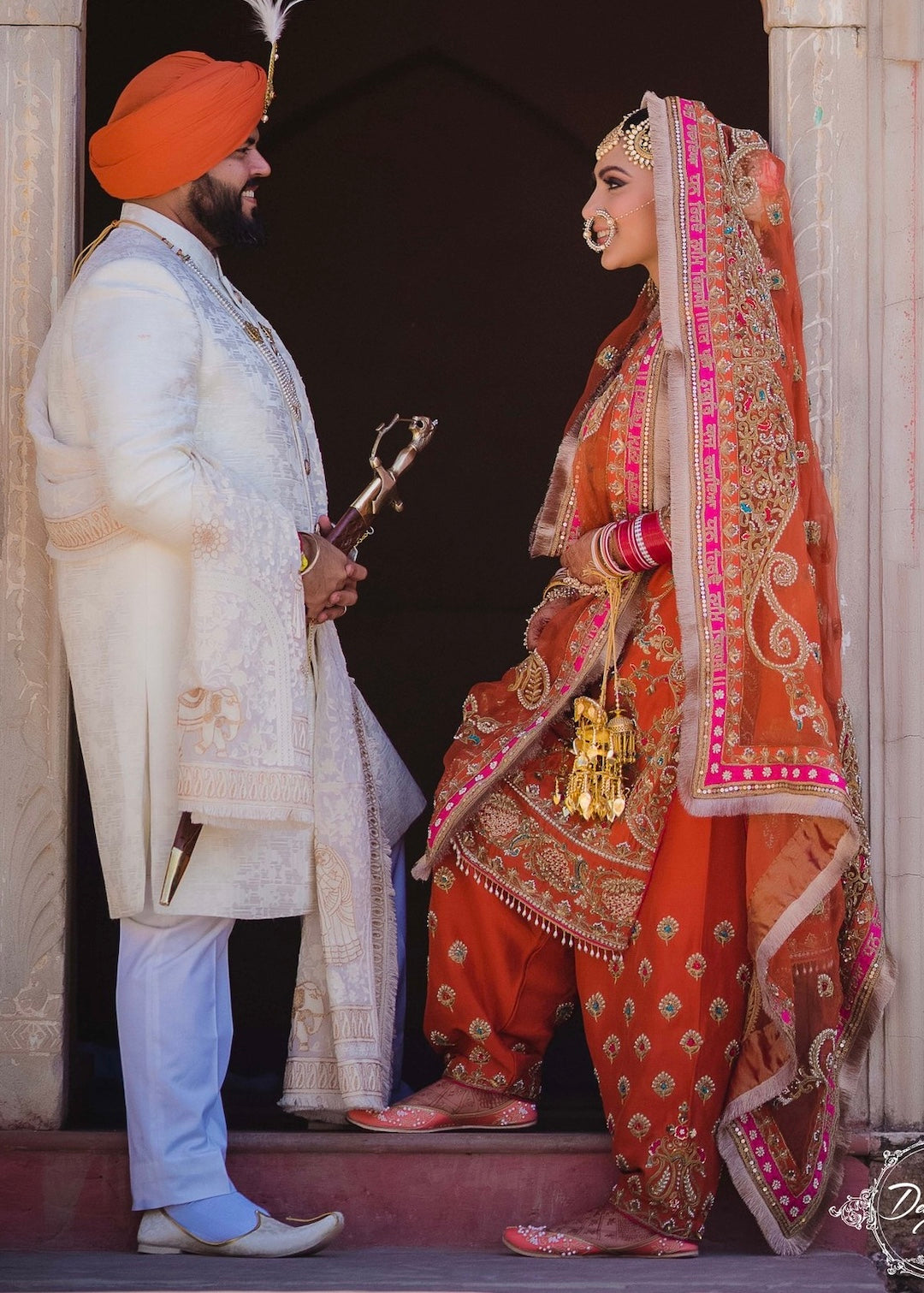 Simran Bridal Salwar Kameez - Nameh by Amreen