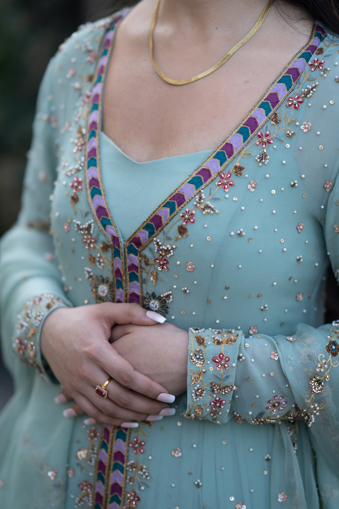 Esmé Anarkali set - Nameh by Amreen
